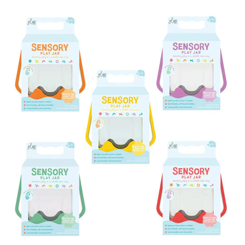 Teal Sensory Jar - Glo Pals