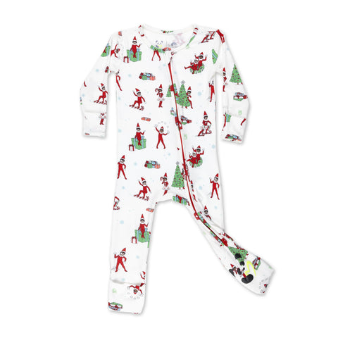 The Elf on the Shelf Bamboo Convertible Footie - Bellabu Bear