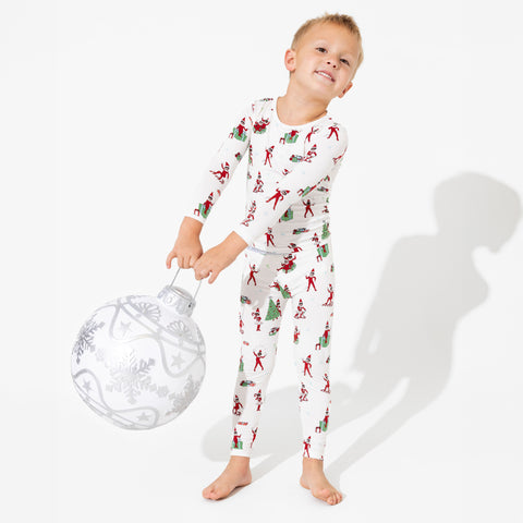 The Elf on the Shelf Bamboo Kids Pajamas - Bellabu Bear