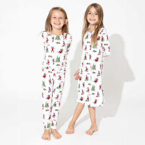 The Elf on the Shelf Bamboo Kids Pajamas - Bellabu Bear