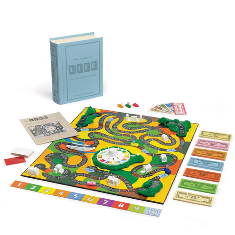 The Game of Life Vintage Bookshelf Edition Board Game - WS Game Company