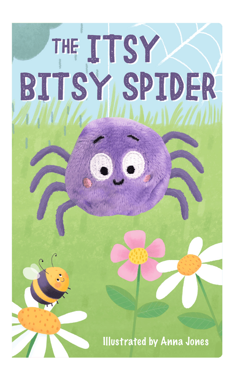 The Itsy Bitsy Spider Finger Puppet Book - Little Hippo Books
