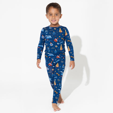 The Polar Express Bamboo Kids Pajamas - Bellabu Bear