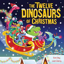 The Twelve Dinosaurs of Christmas Book - Butterbugboutique