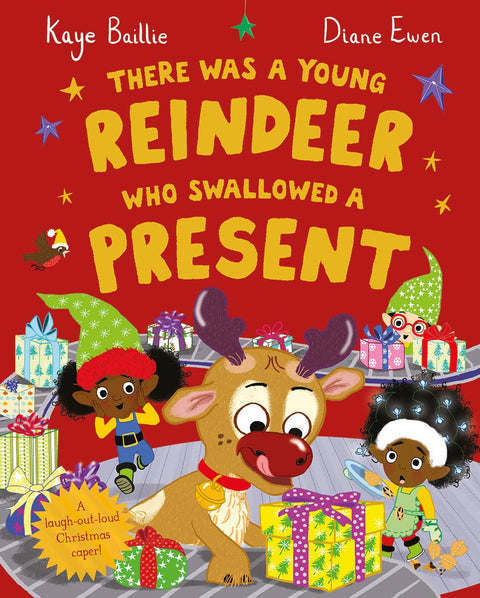 There Was a Young Reindeer Who Swallowed a Present Book - EDC Publishing