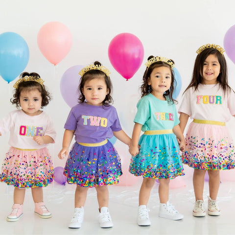 Third Birthday Patch Kids Shirt - Sweet Wink