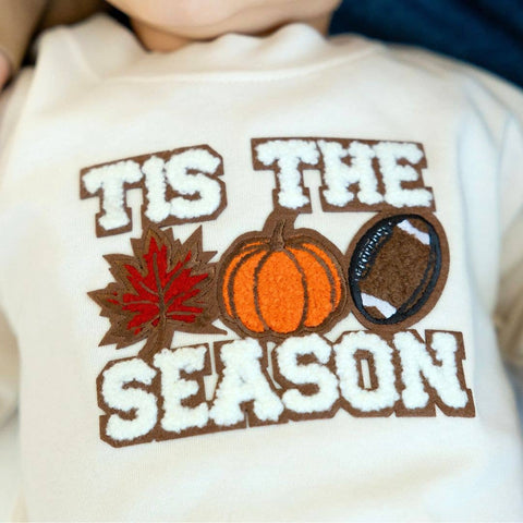 Tis The Season Pumpkin Patch Baby Romper - Sweet Wink