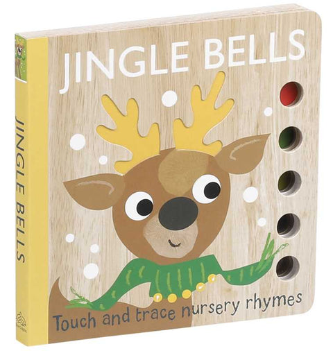 Touch and Trace Nursery Rhymes: Jingle Bells Board Book - Simon & Schuster