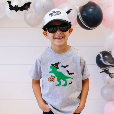 Trick Rawr Treat Dinosaur Halloween Kids Shirt - Sweet Wink