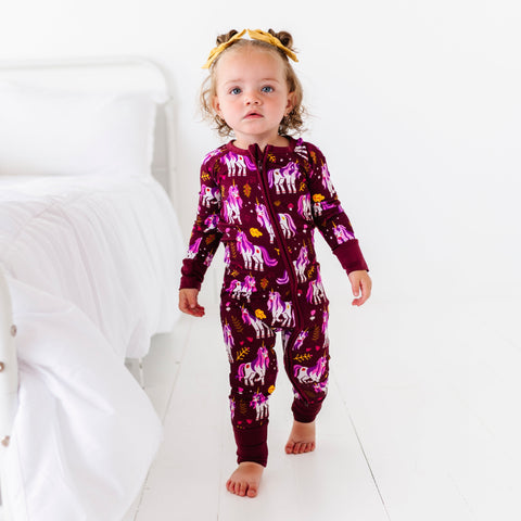 Unicorn Dreams Baby Bamboo Pajamas - Kiki + Lulu