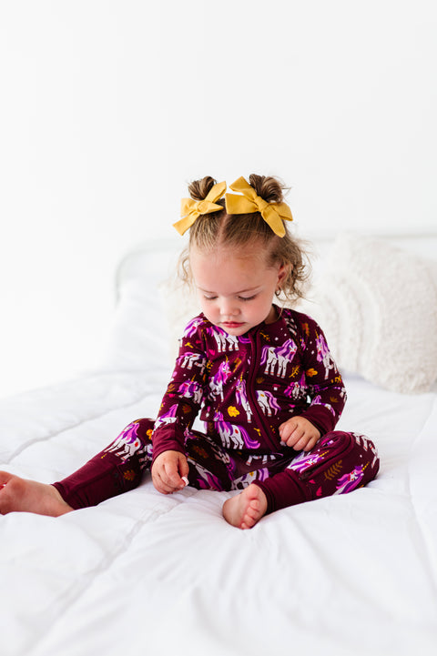 Unicorn Dreams Baby Bamboo Pajamas - Kiki + Lulu