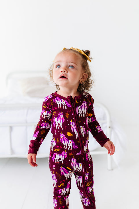 Unicorn Dreams Baby Bamboo Pajamas - Kiki + Lulu