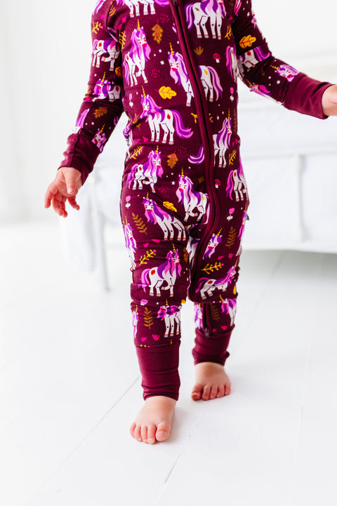 Unicorn Dreams Baby Bamboo Pajamas - Kiki + Lulu