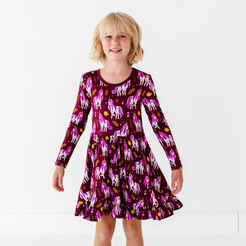 Unicorn Dreams Bamboo Dress - Kiki + Lulu