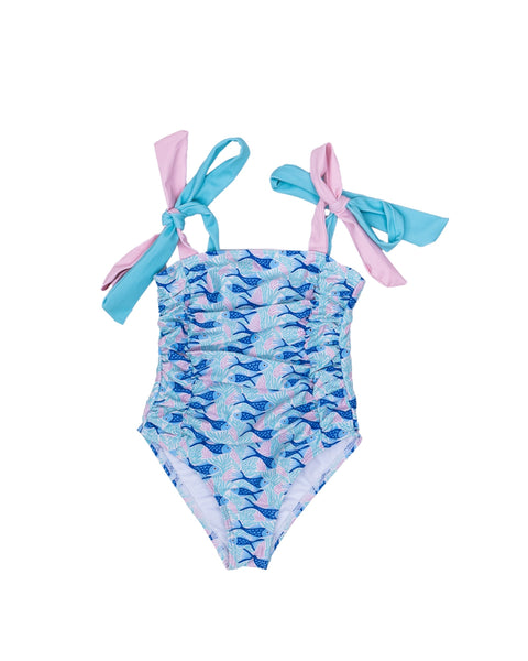 Sunnyside Fishy Friends Girls Swimsuit