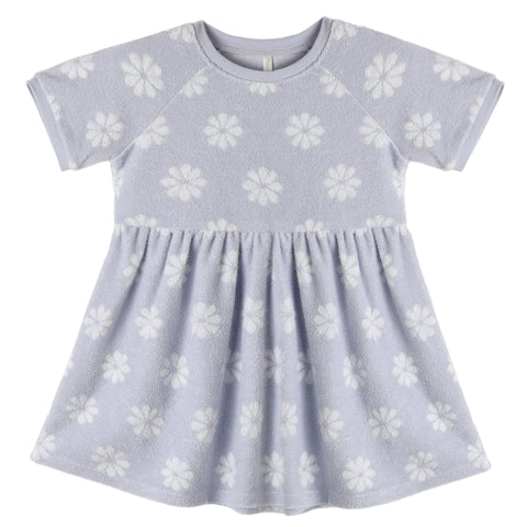 Raglan Dress || Periwinkle Daisy