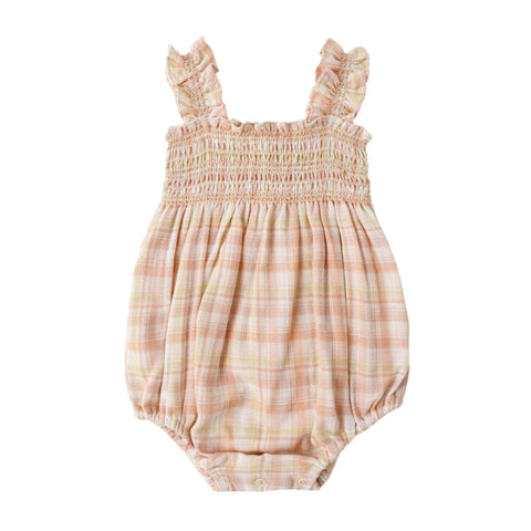 Julia Romper || Summer Plaid