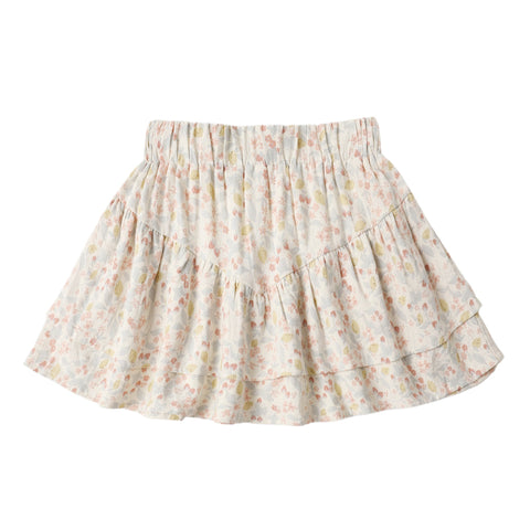Tiered Mini Skirt || Summer Garden