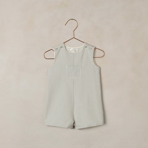Georgie Romper | Sky Stripe