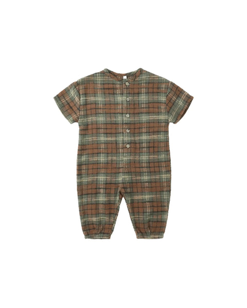 Hayes Jumpsuit | Holiday Plaid