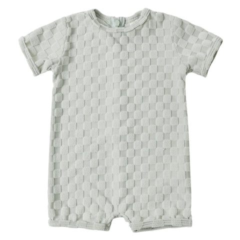 Shorty One-Piece || Sage Check