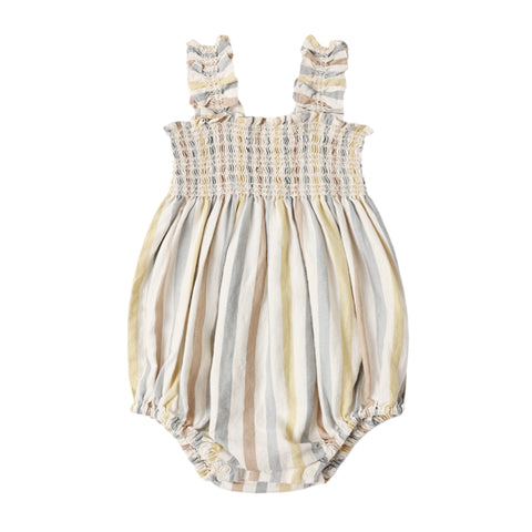 Julia Romper || Valencia Stripe