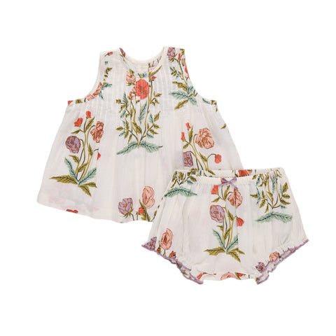 Baby Girls Jaipur 2-Piece Set - Rosewick Poppy