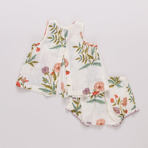 Baby Girls Jaipur 2-Piece Set - Rosewick Poppy
