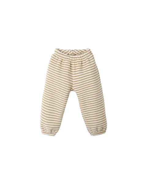 Relaxed Sweatpant | Toffee Stripe