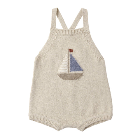 Fisher Romper || Sailboat