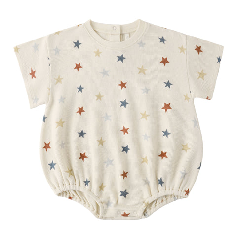 Relaxed Bubble Romper || Stars
