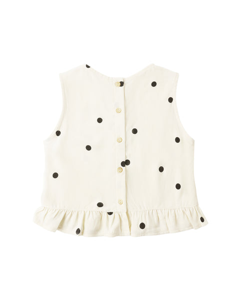 Oceanside Top || Polka Dot