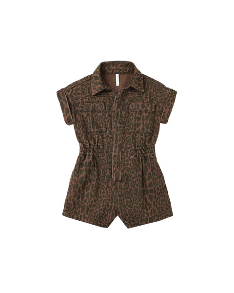 Utility Romper | Leopard