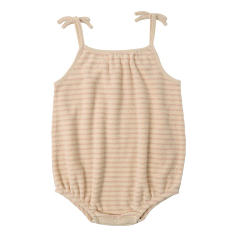 Nala Romper || Pink Stripe