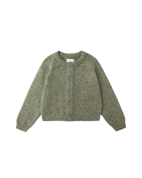 Fuzzy Cardigan | Evergreen