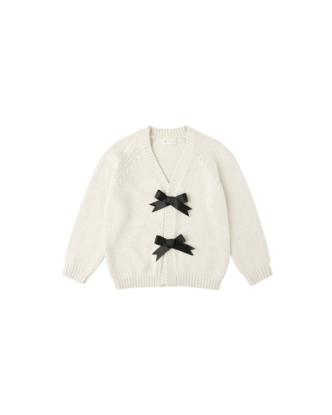 Bow Cardigan | Natural