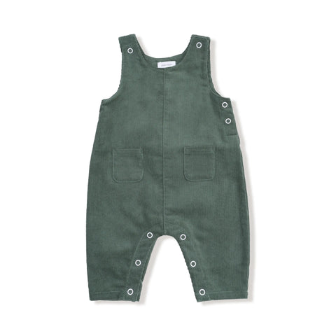 Corduroy Uni Overalls - Dark Ivy