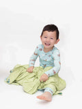 Vintage Airplanes Kids Bamboo Pajamas - Bellabu Bear