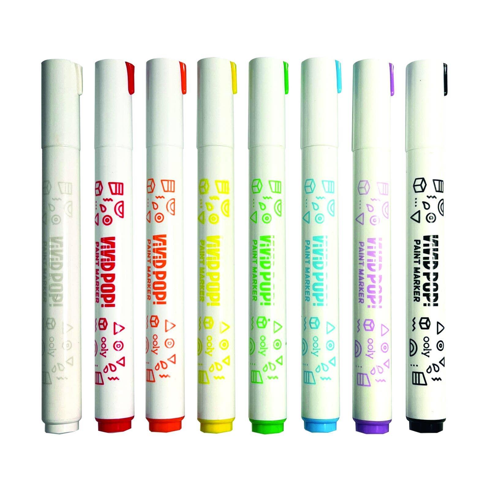 Vivid Pop! Water Based Paint Markers - OOLY