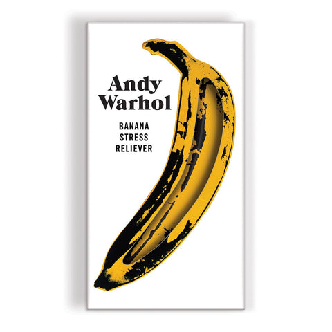 Warhol Banana Stress Reliever - Chronicle Books