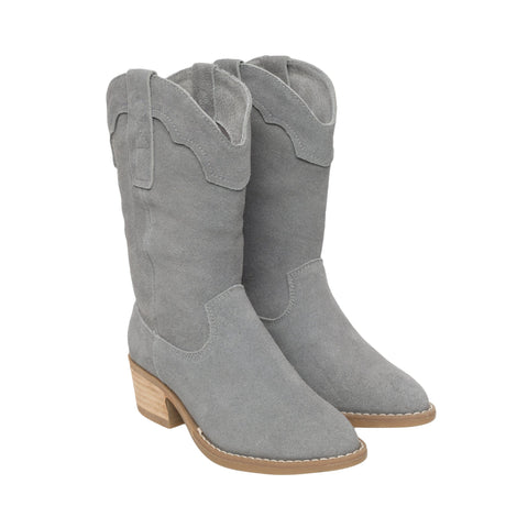 Western Boot | Dusty Blue - Rylee + Cru