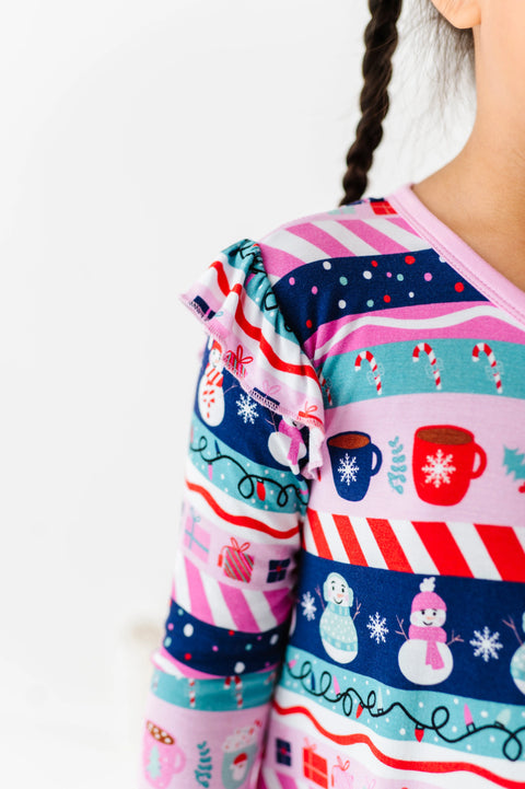 Whimsical Winters Girl's Nightgown - Kiki + Lulu