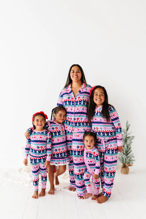 Whimsical Winters Kids Pajama Set - Kiki + Lulu