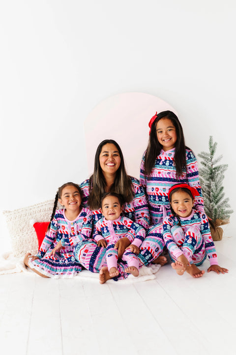 Whimsical Winters Kids Pajama Set - Kiki + Lulu