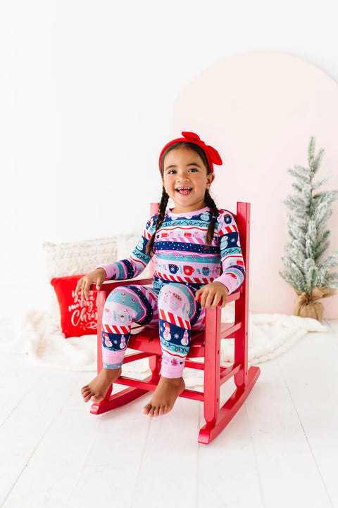 Whimsical Winters Kids Pajama Set - Kiki + Lulu