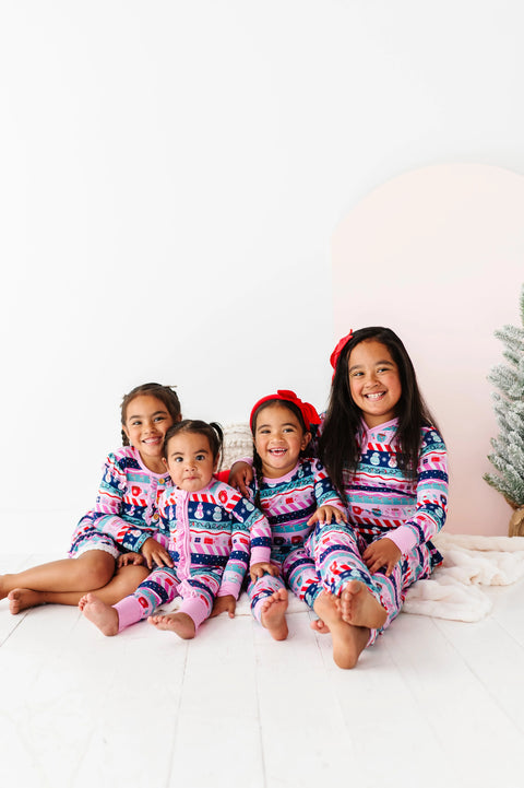 Whimsical Winters Kids Pajama Set - Kiki + Lulu