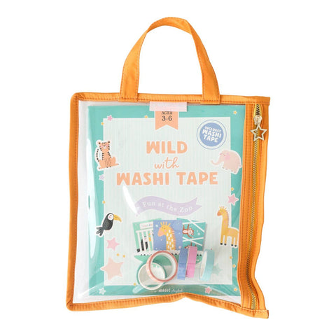 Wild with Washi Tape Activity Kit (Fun at the Zoo) - MagicPlaybook