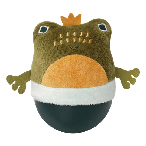 Manhattan Toy Wobbly Bobbly Frog Plush Stuffed Animal Toys at Butter Bug Boutique