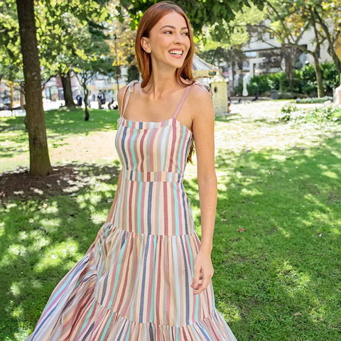 pink chicken womens dresses Pink Chicken Green Tartan Womens Marilyn Dress XL