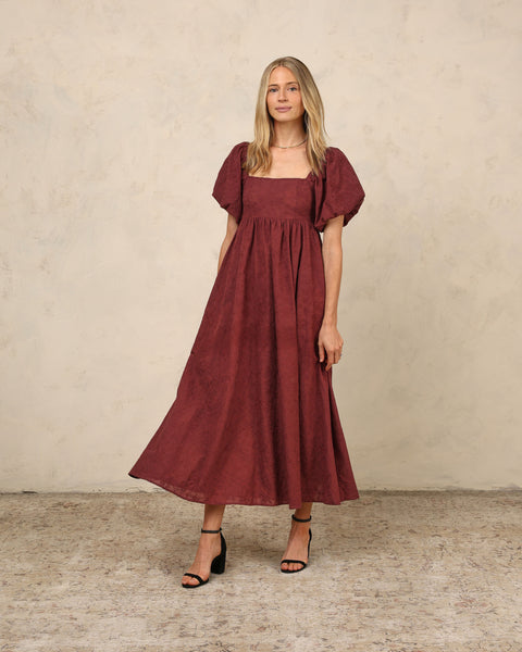 Womens Oceane Dress | Fig - Noralee